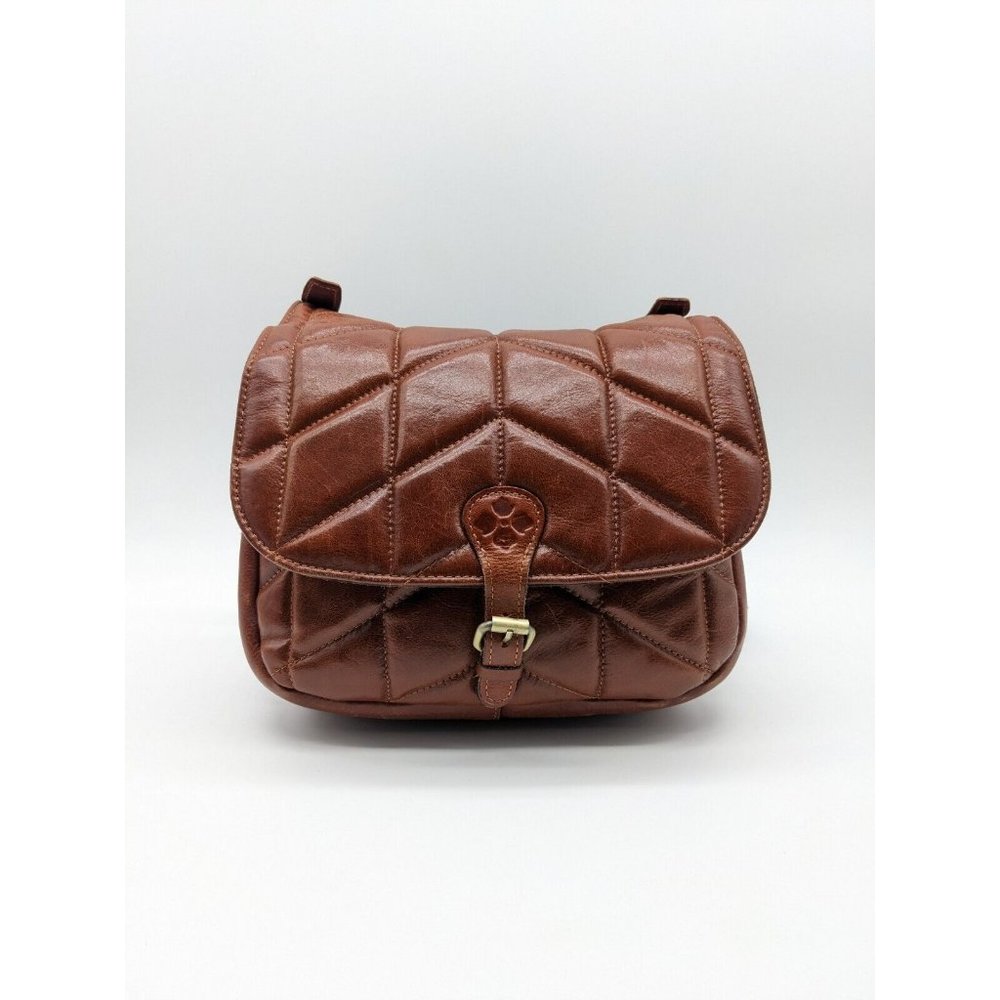 PATRICIA NASH London quilted leather vintage saddle crossbody bag -(USED) - Picture 8 of 15